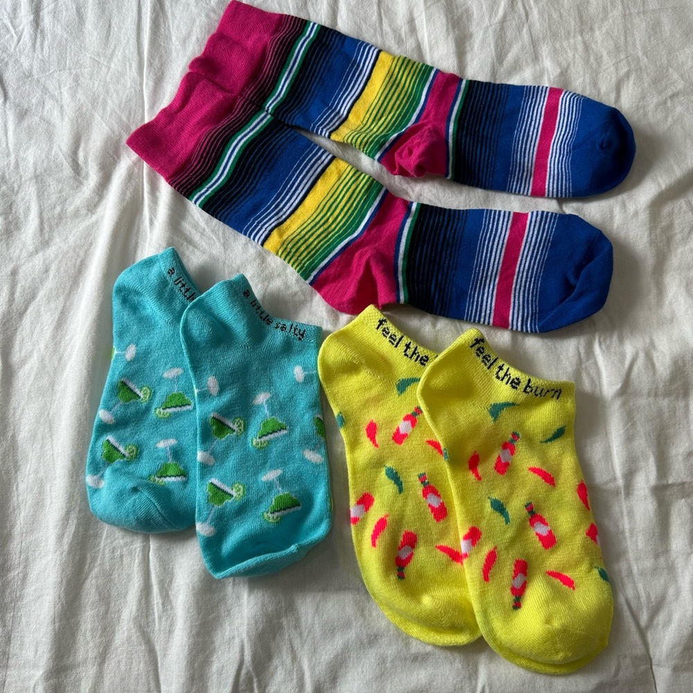 Colorful Women's Socks Set